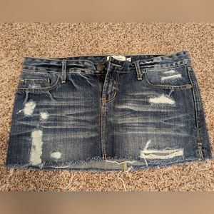 Abercrombie and Fitch jean skirt, size 2